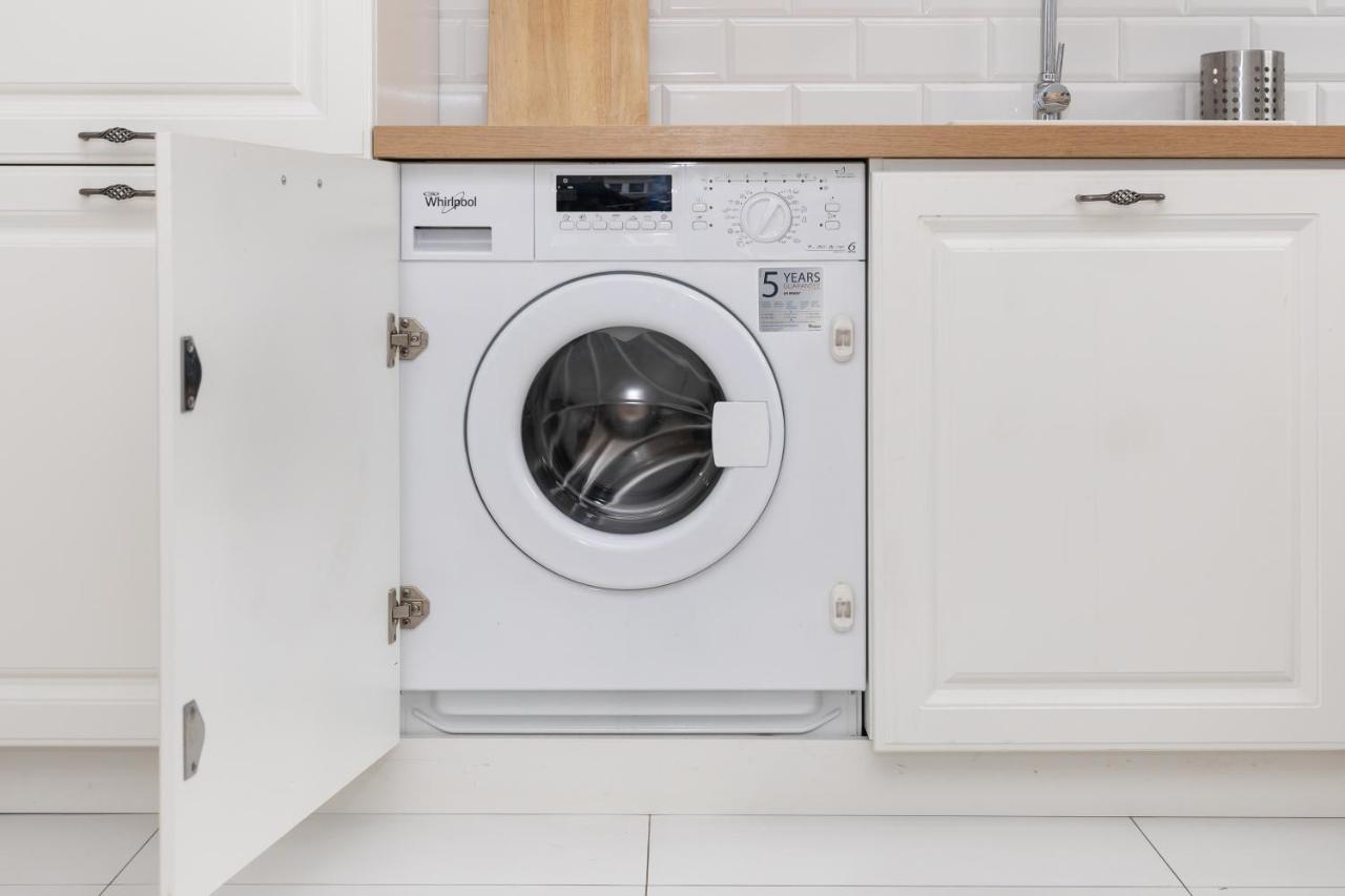 Stylowy Apartament W Warszawie Przy Wisle Varsavia Esterno foto