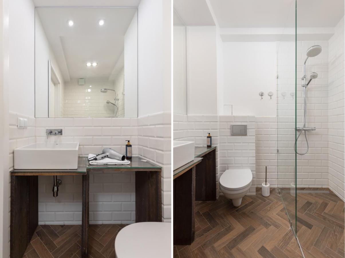Stylowy Apartament W Warszawie Przy Wisle Varsavia Esterno foto
